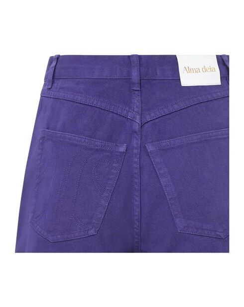 Shorts Frida blu in cotone biologico