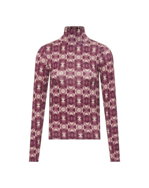 Pull Col Geode violine