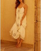 Robe Gladys blanc cassé