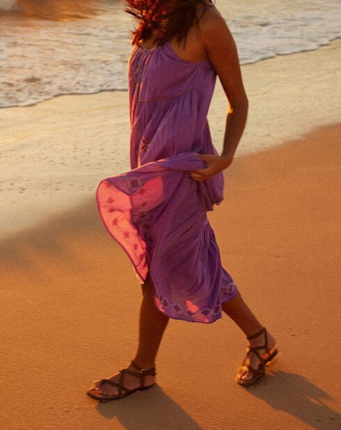 Robe Gladys violette