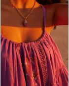Robe Gladys violette