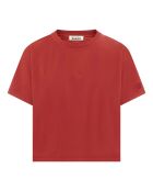 T-Shirt en Coton Bio India terracotta