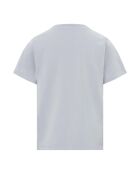 T-Shirt en Coton Bio Jade parme
