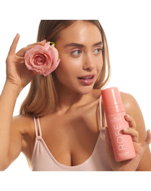 Espuma limpiadora hidratante Rose - 150 ml