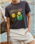 T-Shirt en Coton Bio Linda noir