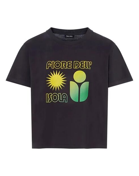 Linda T-Shirt aus Biobaumwolle, schwarz