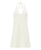 Robe en Coton Bio Livia blanc cassé