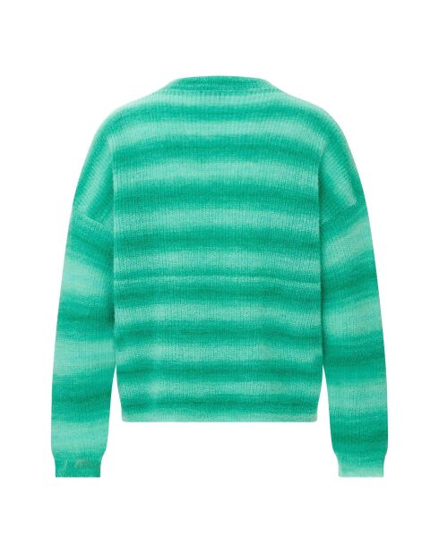 Pull en Laine mélangée Macy vert émeraude