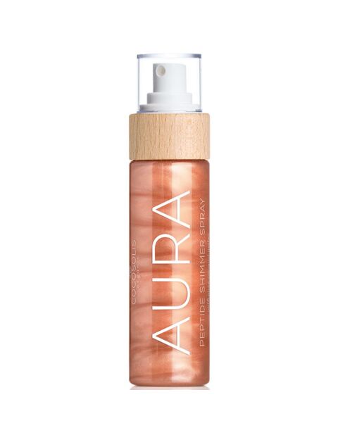 Aura Glanzspray für Gesicht und Körper, 100 ml