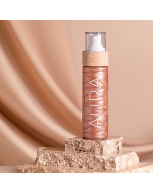 Aura Glanzspray für Gesicht und Körper, 100 ml
