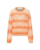 Pull en Laine mélangée Maggy orange