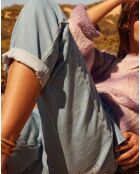 Pull en Laine mélangée Maggy violet
