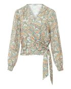 Blouse Mona vert de gris
