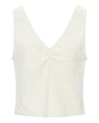 Débardeur en Coton Bio Nerea blanc cassé