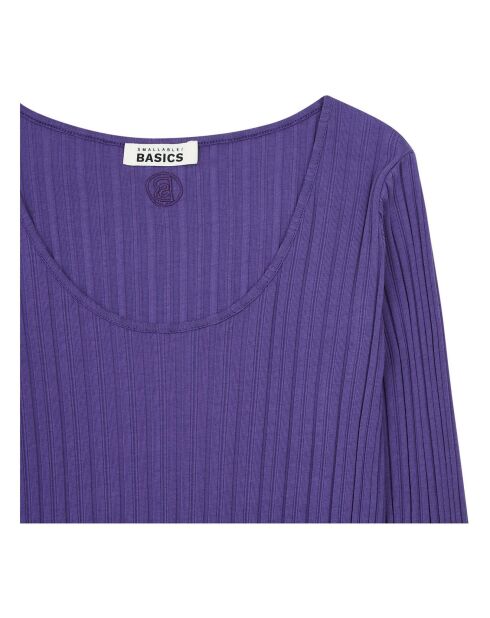 Top en Coton Bio Nora bleu indigo