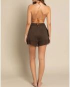 Short Pia chocolat