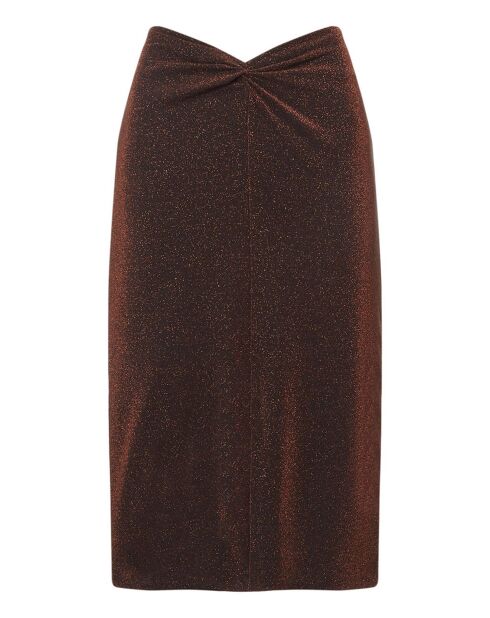 Jupe Rhea marron