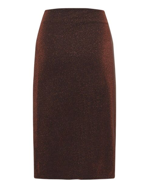 Jupe Rhea marron