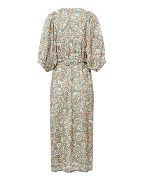 Robe Rose vert de gris