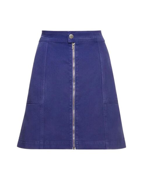 Jupe en Coton Bio Sofia bleue