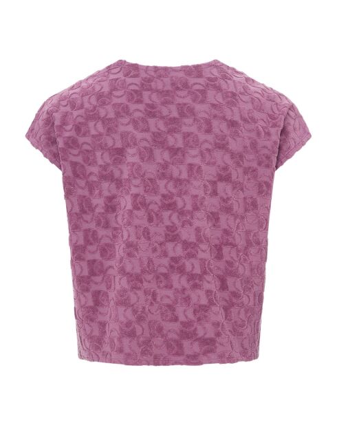 Telma Plum T-Shirt aus Biobaumwolle