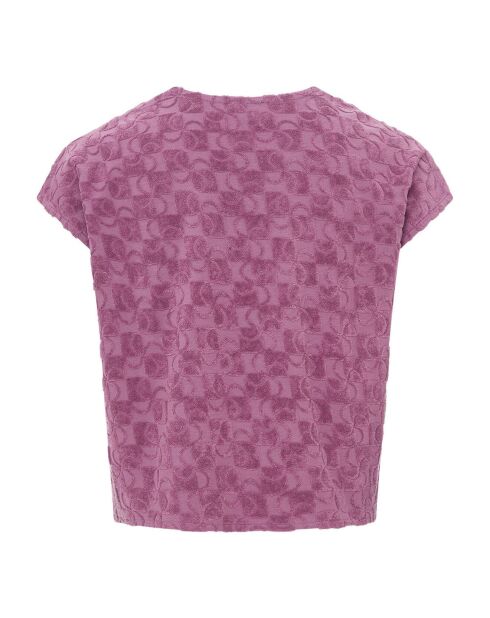 T-Shirt en Coton Bio Telma prune