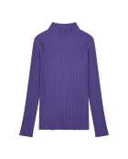 Sous- Pull en Coton Bio Tessala bleu indigo