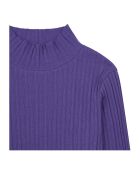 Sous- Pull en Coton Bio Tessala bleu indigo