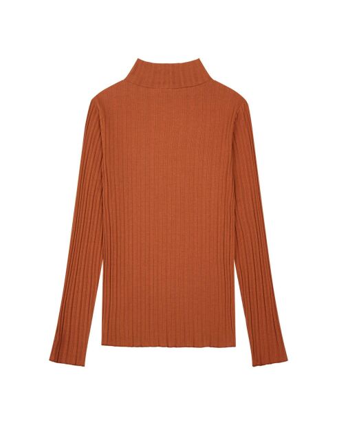 Sous- Pull en Coton Bio Tessala noisette