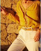 Blouse Thais miel