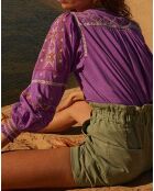Blouse Theos violette