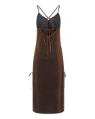 Robe nuisette Vega brun roux