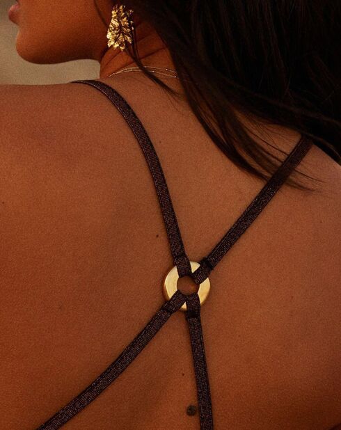 Robe nuisette Vega brun roux