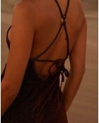 Robe nuisette Vega brun roux