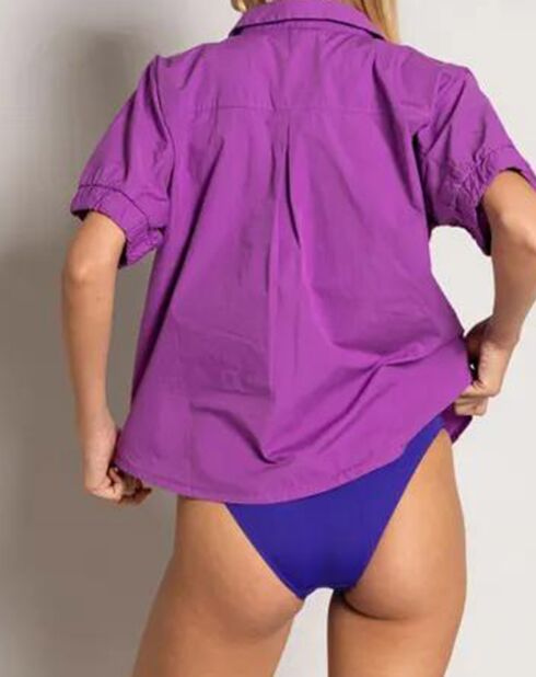 Violettes Velma Hemd aus Biobaumwolle