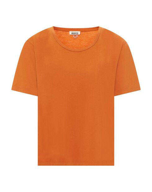 T-Shirt en Coton Bio Winona sienne