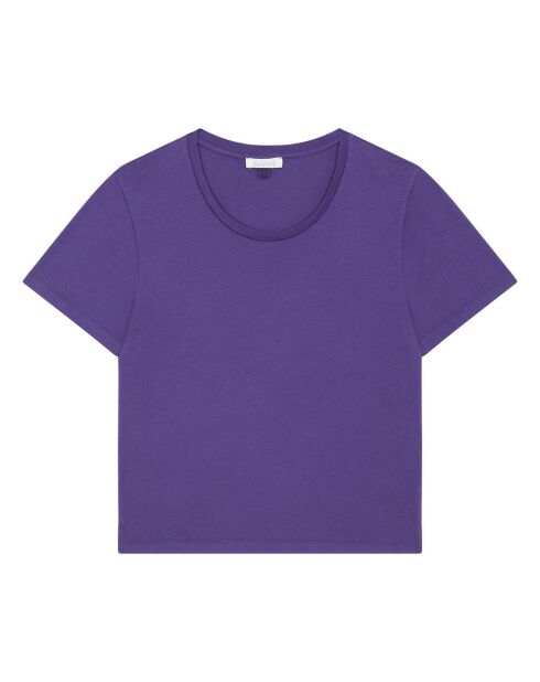 T-Shirt en Coton Bio Winona bleu indigo