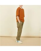 T-Shirt en Coton Bio Alan noisette