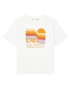 T-Shirt en Coton Bio Amber blanc cassé