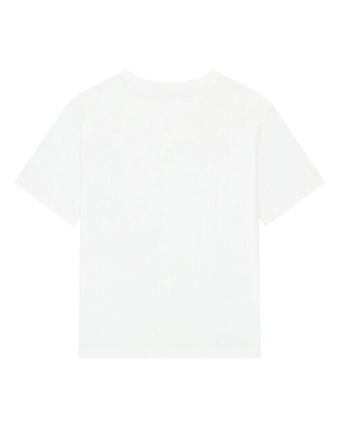 T-Shirt en Coton Bio Amber blanc cassé