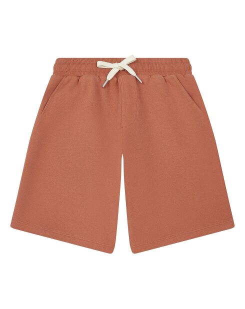 Short en Coton Bio Andy rouille