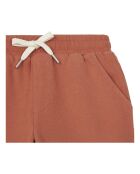 Short en Coton Bio Andy rouille