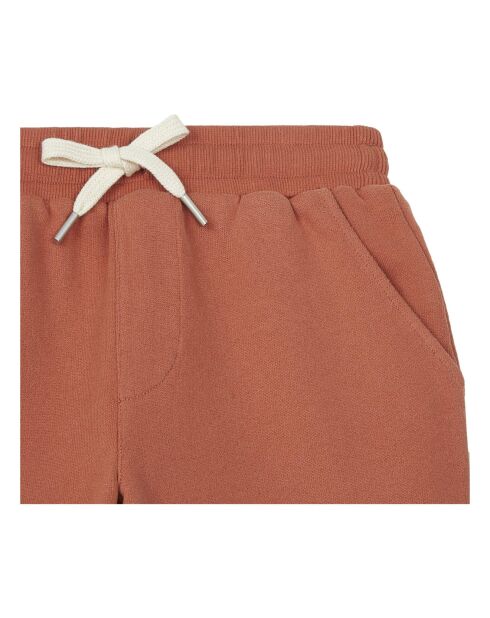 Short en Coton Bio Andy rouille