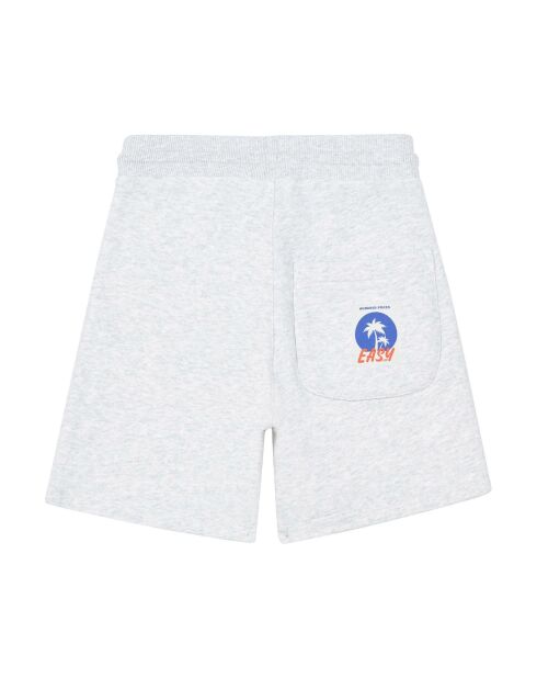 Short Andy gris chiné clair