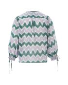 Blouse Arianna vert émeraude