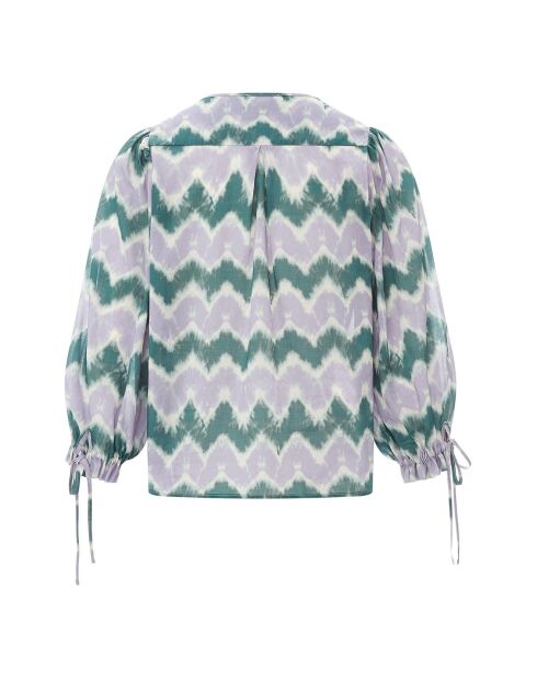 Blouse Arianna vert émeraude