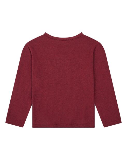 T-shirt bordeaux Astrida