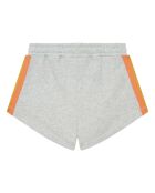 Short en Coton Bio Atom gris chiné clair