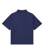 Polo en Coton Bio Ben bleu marine