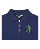 Polo en Coton Bio Ben bleu marine